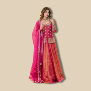 Sunset Ombre Elegance Lehenga
